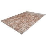 Kayoom RAVNO TKANA PREPROGA Monroe 225 Taupe 120/170 cm taftano rjavosiva | Shoptok.si