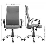 Songmics Pisarniški stol OBN034G01, siv | Shoptok.si