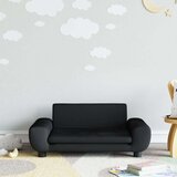  Dječja fotelja crna 70 x 45 x 33 cm baršunasta | shoptok.hr