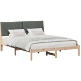  Konstrukcija postelje Rjava 150 x 200 cm Masivno borovo les, (5000084566) | Shoptok.si