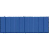  Jastuk za ležaljku kraljevsko plavi 186x58x3 cm tkanina Oxford | shoptok.hr