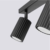Nice Lamps Crna stropna svjetiljka 6,5x30 cm Gleam – | shoptok.hr