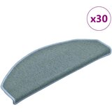  Prostirke za stepenice 30 kom 65x24x4 cm morsko plave poluokrugle velike | shoptok.hr