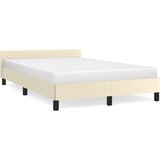  posteljni okvir brez vzmetnice krem 120x190 cm umetno usnje, (21792926) | Shoptok.si