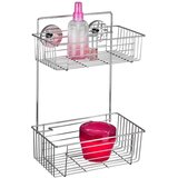 Wenko 20889100 - polica VACUUM-LOC RUND, čelik, 26 x 38 cm, sjajni hrom | Eponuda.com