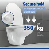Wenko WC deska s počasnim zapiranjem 36,5 x 45 cm Roanne – | Shoptok.si
