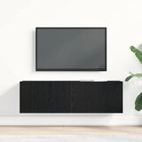 TV ormar Zidne Crni hrast 100 x 30 x 30 cm Konstruirano drvo | shoptok.hr