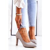 Sergio Leone Grey Campbell Women's Stiletto Stiletto pumps | Eponuda.ba