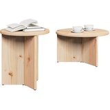  Kava Stol 2 pcs Prirodna Čvrsto borovo drvo | Eponuda.com