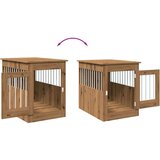 vidaXL Boks za psa artisan hrast 55x80x68 cm inženirski les | Shoptok.si