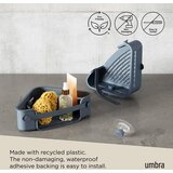 Umbra Modra kopalniška polica iz reciklirane plastike z namestitvijo brez vrtanja/kotna Flex – | Shoptok.si