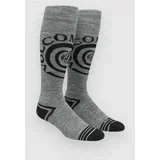 Spiral Over-The-Calf Nogavice heather grey