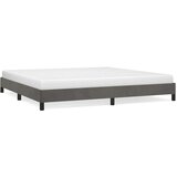  Okvir za krevet bez madraca tamnosivi 200x200 cm baršunasti | shoptok.hr