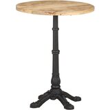 vidaXL Bistro stolić Ø 60 x 76 cm od grubog drva manga | shoptok.hr