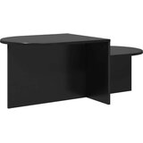  Klubska miza Črni hrast 100 x 50 x 40 cm Inženirski les, (5000295510) | Shoptok.si