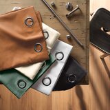 Douceur d intérieur Rjava zavesa iz mikrovlaken 140x280 cm Absolu – | Shoptok.si