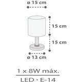 Dalber 60621 - Dečija lampica RHICO AND CROCO 1xE14/8W/230V | Eponuda.com