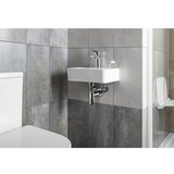 Sapho Bijeli keramički umivaonik za WC 36x25 cm Gerda – | shoptok.hr