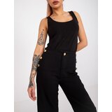 RUE PARIS Jeans trousers-RO-SP-PNT-N04.34-black | shoptok.hr