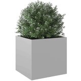 vidaXL Sadilica srebrna 49 x 47 x 46 cm od pocinčanog čelika | shoptok.hr