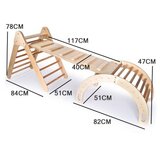 Hanah home Pikler Climber Set AKTV0149 (160RSW1126) | ePonuda.com