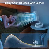 PRIMEVOLVE Prenosni baterijski ventilator USB z nastavljivo višino | Shoptok.si