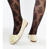 Gemre Yellow ballet flats with decorative flower Mateja | shoptok.hr