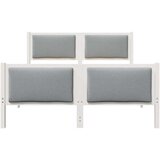  Konstrukcija postelje Svetlo siva 135 x 190 cm blago, (5000084687) | Shoptok.si
