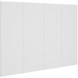 Maison Chic posteljno vzglavje - vzglavna omarica - nočna omarica belo 120x1,5x80 cm konstruiran les, (21705680) | Shoptok.si