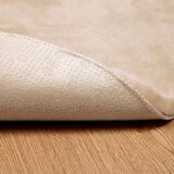  Umetno zajčje preproga Olite Taupe Ø 100 cm Poliester, (5000112235) | Shoptok.si