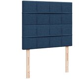 vidaXL Krevet s oprugama i madracem plavi 120 x 190 cm od tkanine | shoptok.hr
