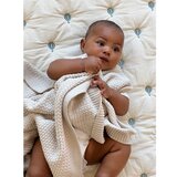 CamCam Copenhagen Svijetlo žuta/plava prošivena deka za bebe od organskog pamuka 90x120 cm Balloon – | shoptok.hr