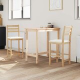  Trpezarijske stolice 2 pcs Prirodna 40 x 47 5 x 99 5 cm - Prirodno i svijetlo | shoptok.hr