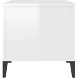  Stolić za kavu sjajni bijeli 90x44,5x45 cm konstruirano drvo | shoptok.hr