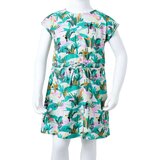  Dječja haljina svijetla boja mente 92 | shoptok.hr