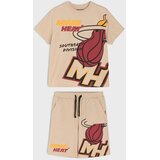 Sinsay Široki NBA sportski set: majica loose kroja i duže kratke hlače Miami Heat | shoptok.hr