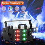 HAKUTA dimni stroj s 12 LED barvnimi svetlobnimi učinki | Shoptok.si