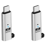USB-C EDID dummy 4K/60Hz HDR – adapter za preprečitev spanja z LED Silver, (5000326828)