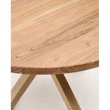 Kave Home Okrogla jedilna miza z mizno ploščo iz akacije ø 120 cm Argo – | Shoptok.si