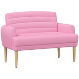  Ljubavni kauč s gumbima Ružičasta 116 x 67 x 80 cm Tkanina | Eponuda.com