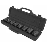 Ks Tools 418158 Eight Piece Hexagon Impact Socket Set Short 3/4" 515.0210, (21070968)