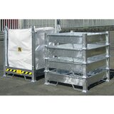  Paleta za velike vreče, DxŠ 1070 x 1070 mm, nosilnost 1000 kg | Shoptok.si