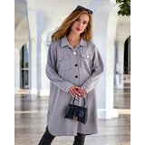 Resti Women's Shirt Type Coat Cene