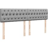  Krevet s oprugama i madracem svjetlosivi 180x200 cm od tkanine | shoptok.hr
