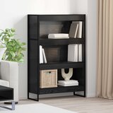 Ormarić za knjige Crni hrast 80 x 30 x 121 cm Konstruirano drvo | shoptok.hr