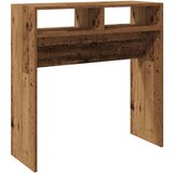 Maison Chic konzolna miza - miza ob steni Old Wood 78x30x80 cm Inženirski les, (21785759) Cene