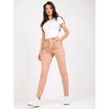 RUE PARIS Trousers-LO-SP-LK-131.53P-beige | Shoptok.si