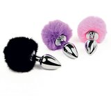 Feelztoys Analni čep - Bunny, ružičasti | shoptok.hr