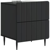  Noćni ormar Crna 43 x 34,5 x 49,5 cm Konstruirano drvo | shoptok.hr