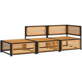 vidaXL 3-dijelna set vrtnih sofa s jastucima masivno bagremovo drvo | shoptok.hr